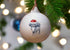 Havanese Fawn Grey & White Ceramic Bauble